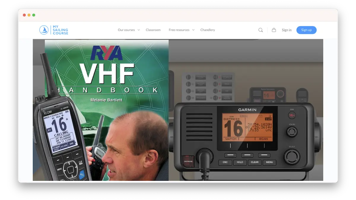 SRC (VHF) Marine Radio Course My Sailing Course